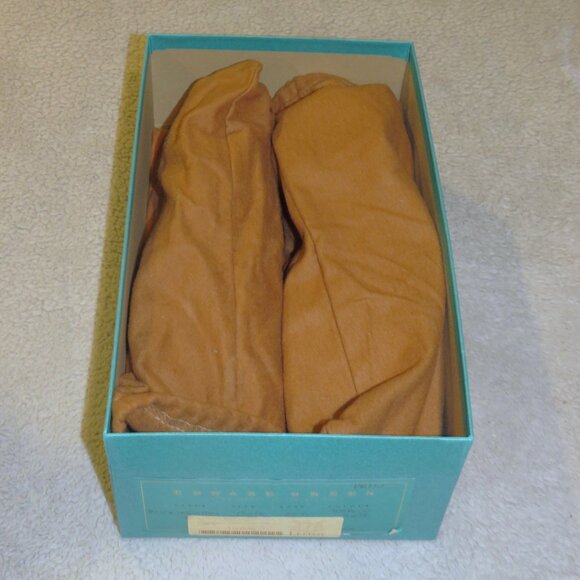 Edward Green x Leffot Buckingham Tobacco Suede Unlined Loafers 8E NWB main image 13